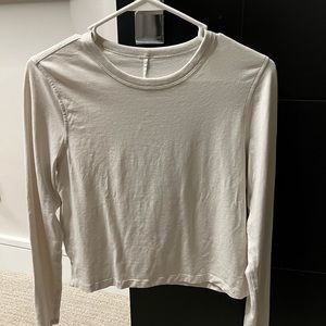 Lululemon off white/cream long sleeve - brand new condition